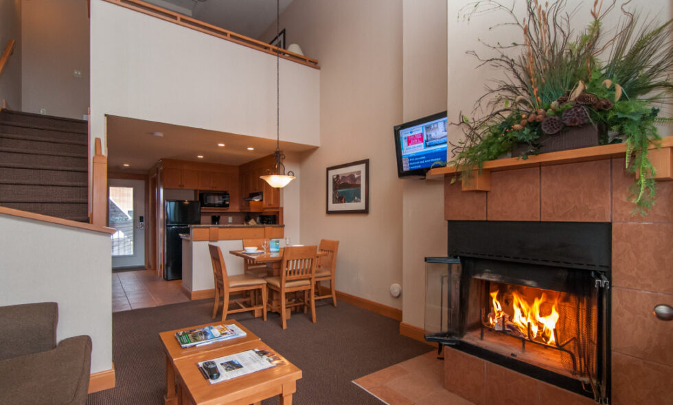 Premier King Condo with Hot Tub at Hidden Ridge Resort in Banff